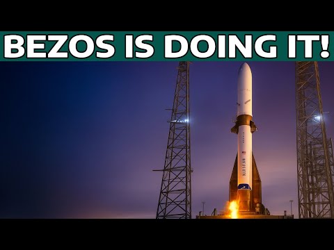 Blue Origin Just Revealed New Glenn Rocket Bigger Than SpaceX Rocket!