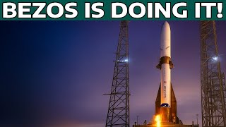 Blue Origin Just Revealed New Glenn Rocket Bigger Than SpaceX Rocket!