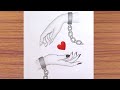 Love drawing  holding hands drawing