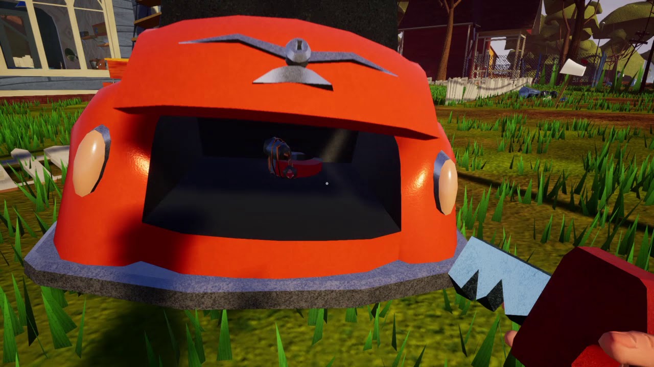 Hello neighbor машина