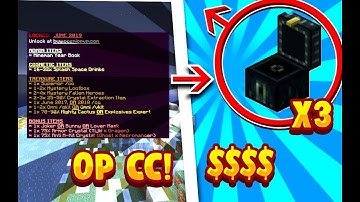 OPENING THE MOST OP COSMIC CRATE EVER! *JUNE CC* GETTING X3 MORE CCS FROM 1! | CosmicPvP