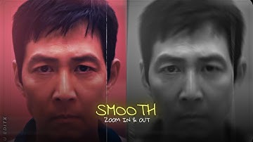 Smooth Zoom in & out || Alight Motion  (+Preset)