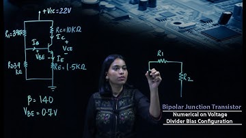 Numeriek over de biasconfiguratie van een spanningsdeler | PCE | Prof. Florence S | ECCF