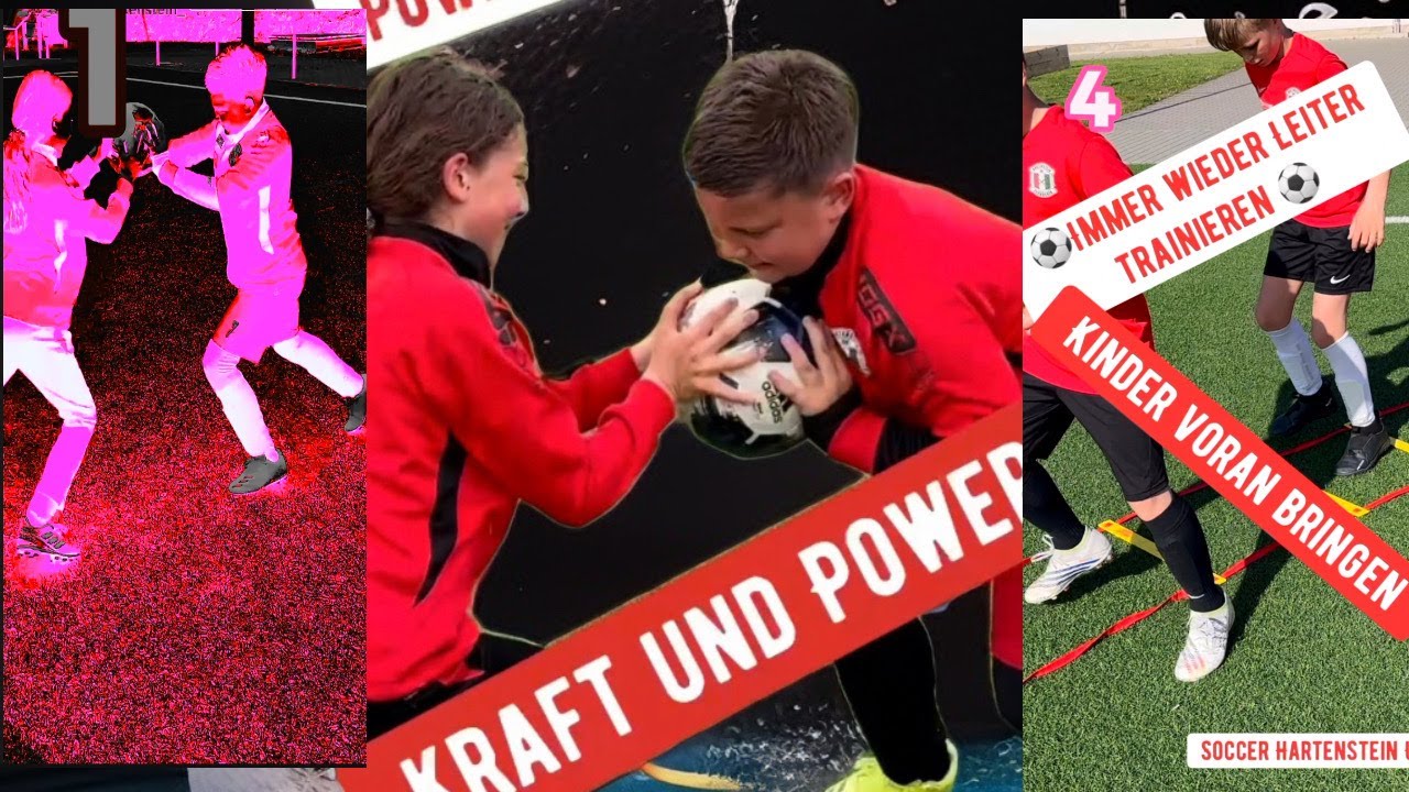 12 Fussballübungen im Kinderfussball Ballgefühl ERSTER KONTAKT TECHNIK FUSSBALL SOCCER LEIDENSCHAFT