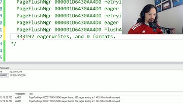 SQL Server internals - Eager writer vs tempdb data cache pressure
