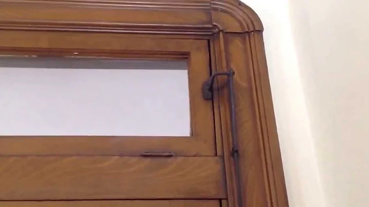 Transom window very rare