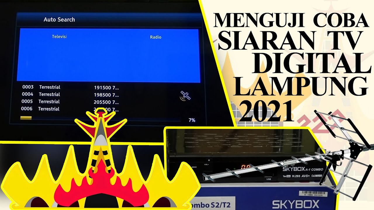 Daftar Siaran Tv Digital Teresterial Dvbt2 Provinsi Jawa Barat Bandung 2021 Youtube