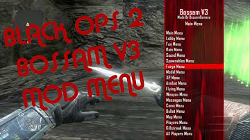 Xbox 360 JTAG/RGH Black Ops 2 Bossam V3 Mod Menu || Download ||