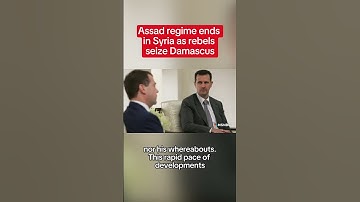 Thumbnail of Assad regime ends in Syria as rebels seize Damascus