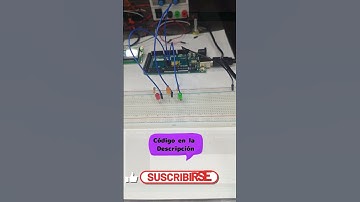 🚦 ¿Un SEMÁFORO real con solo 30 segundos de código? 😱 #arduino #semaforo #estudiandoingenieria