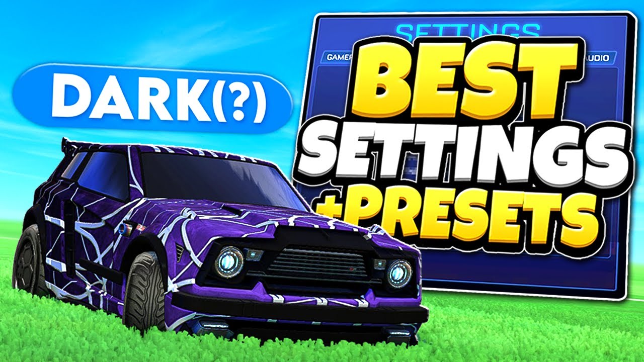 Dark Rcls DARK(?) BEST SETTINGS + PRESETS of RLCS 2025! (Rocket League) - YouTube