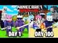 We Survived 100 Days in Jujutsu Kaisen in Minecraft... Here's What Happened...