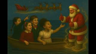 Santa and his Sleigh are Very Magical