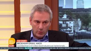 Beckham Email Hack | Good Morning Britain screenshot 2