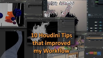 10 Houdini Tips to improve your Workflow