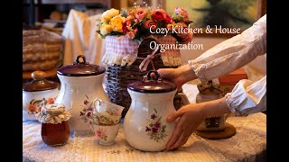 Cozy Kitchen and House Organization | Making a basket | Slow and Cozy Life