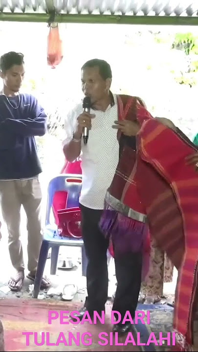 PESAN MENDALAM DARI TULANG SILALAHI KEPADA PENGANTIN#adatbatak#pernikahanbatak#shortsfeed#shorts