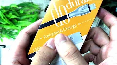 [Thoitrangcase.com] CÁP ĐẦU BỌC KIM LOẠI CÓ ĐÈN BÁO CA16