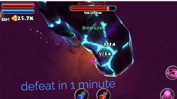Dungeon Quest | defeat the Huge Worm Boss in 1 minute