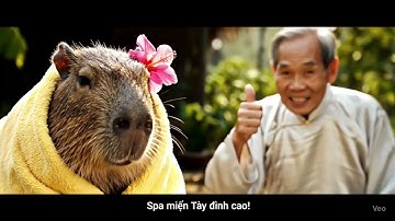 Capybara ra mắt ông ngoại miền Tây và cuộc sống giữa ông lão và capybara