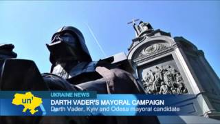 Darth Vader Stars in Ukrainian Election Campaign: Internet Party of Ukraine opts for Star Wars theme