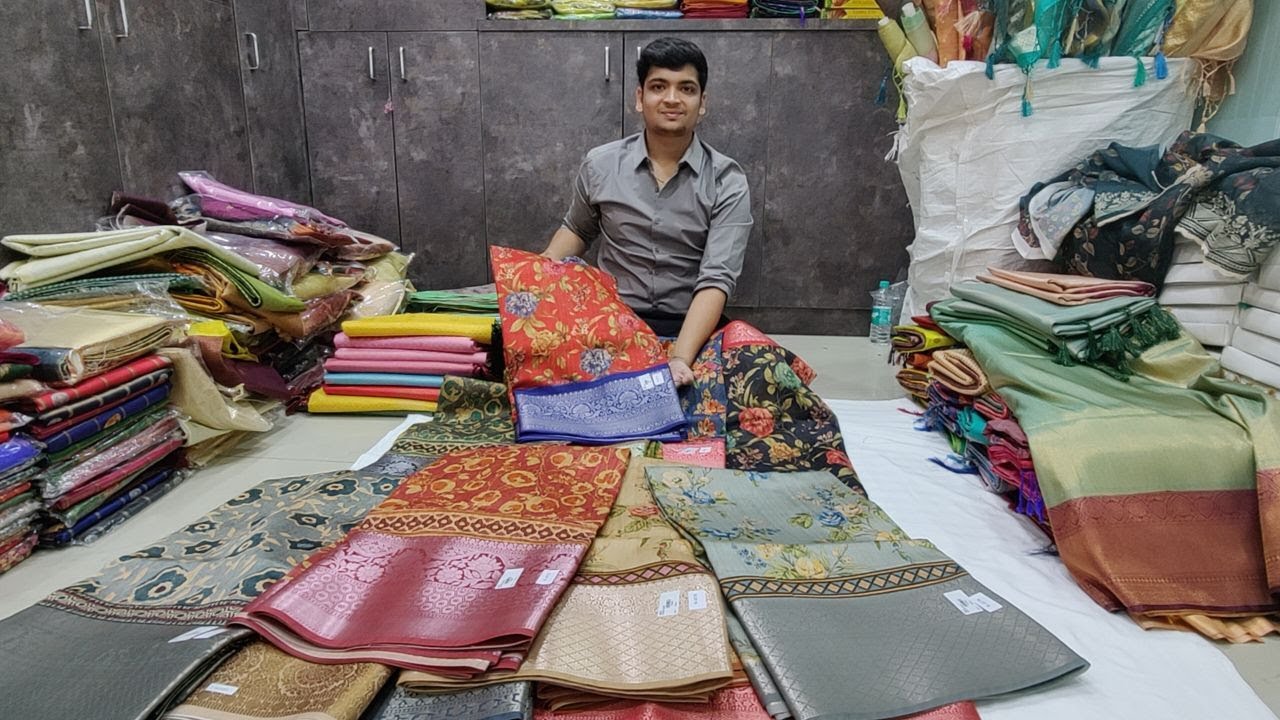 Bangalore Basavanagudi Super Wholesaler Exclusive Sarees Collections