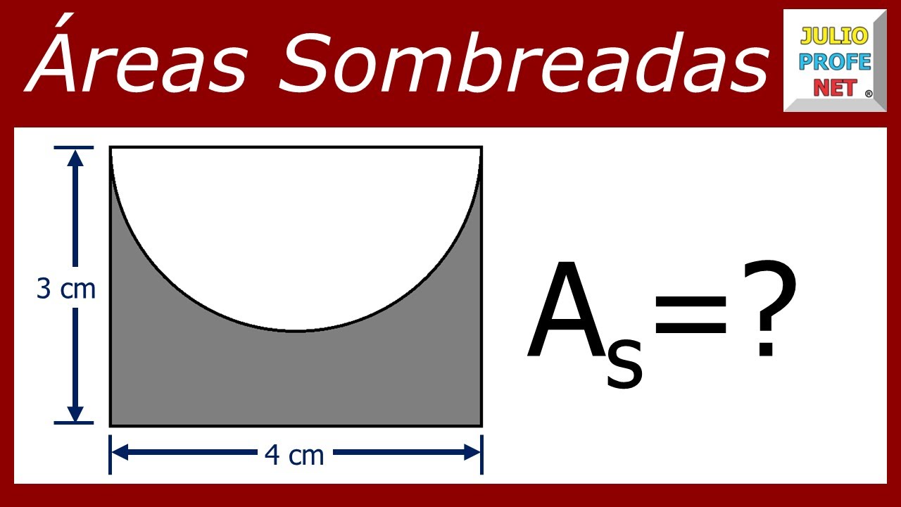ÁREAS SOMBREADAS - Ejercicio 2 - YouTube