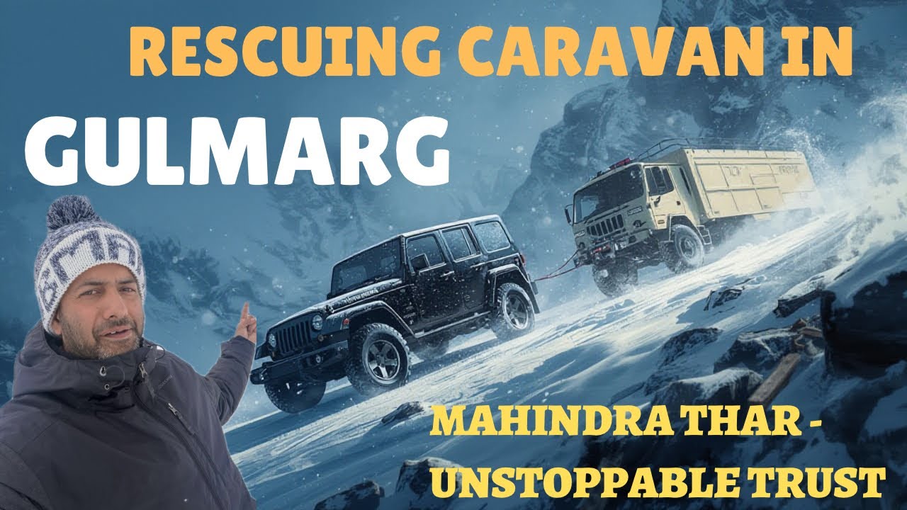 Caravan Rescued in Gulmarg | Heavy Snowfall in Gulmarg