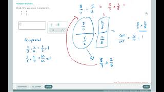 Fraction Division (ALEKS examples)