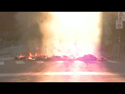 IMAGES | Lycées : heurts devant un établissement à Lille