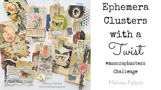 MAKING CLUSTERS WITH SOME TWISTS | #msscrapbusters EPISODE 27 | SCRAP BUSTERS | CRAFT WITH ME
