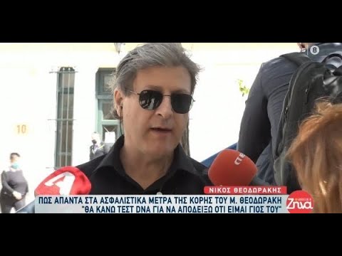 Νίκος Θεοδωράκης: Θα αποδείξω με DNA ότι είμαι γιος του Μίκη Θεοδωράκη