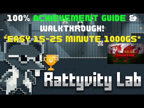 Rattyvity Lab — 100% руководство по достижению и ПОЛНОЕ прохождение! *ЛЕГКОЕ выполнение за 20–30 минут*