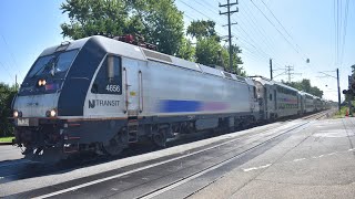 NJ Transit ALP-46A #4656 NJCL Train 3240 Little Silver NJ 