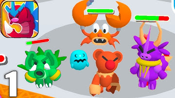 Monster Arena - Gameplay Walkthrough Part 1 All Levels (Android & iOS)