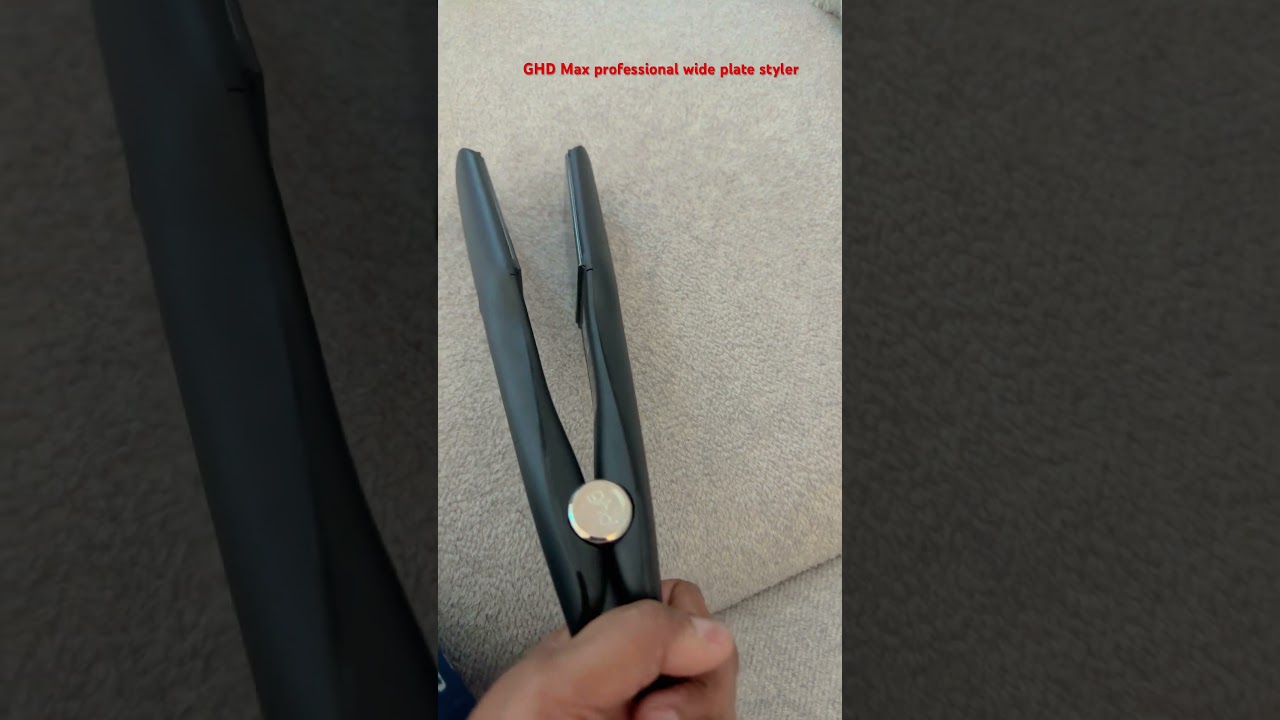 Unboxing GHD Max Straightener  