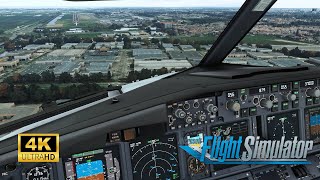 ULTIMATE IMMERSION | BOEING 737 Stunning LANDING ROTTERDAM | Flight Simulator 2023 | FS2CREW |