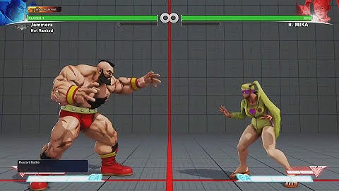 SFV: Situational Frame Trap w/ Mika