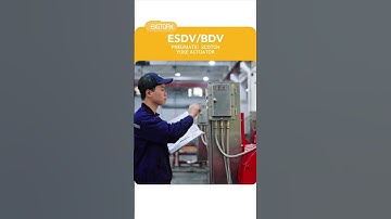 ESDV BDV PNEUMATIC  SCOTCH YOKE ACTUATOR -BIGTORK VALVE AUTOMATION #BIGTORK #VALVE #AUTOMATION