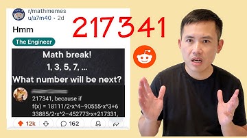 No one could solve this: 1, 3, 5, 7, what number will be next? Reddit r/mathmemes