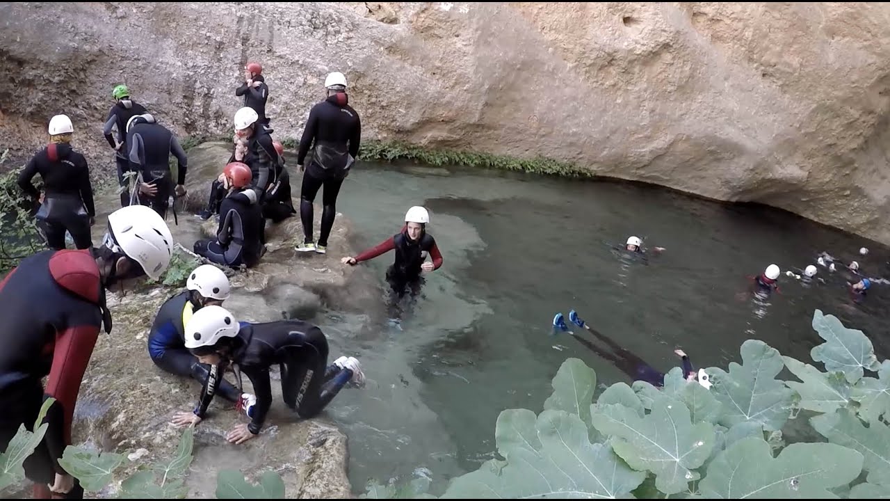 Barranquisme pels Ports