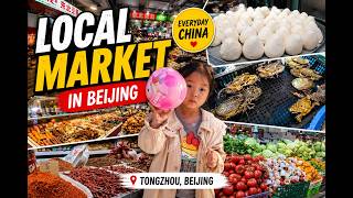 Inside a Local Chinese Market | Everyday Life in Beijing