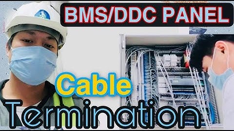 BMS/DDC PANEL CABLE TERMINATION