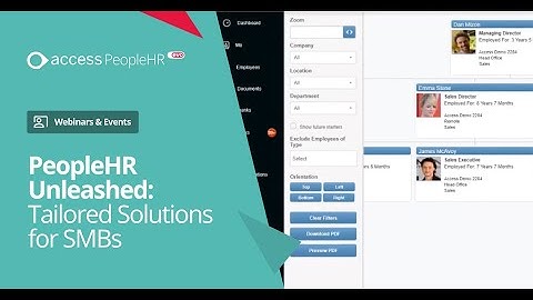HR Made Simple: Tailored PeopleHR Solutions for SMBs – Coffee Break Demo