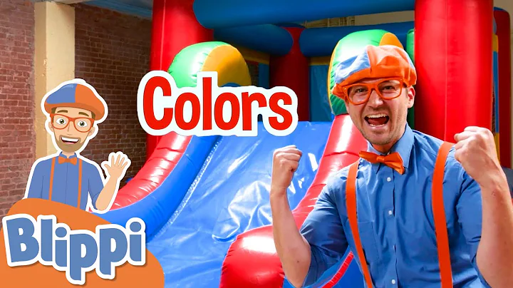 Blippi Learns Colors at Amy's Playground! | Educat...