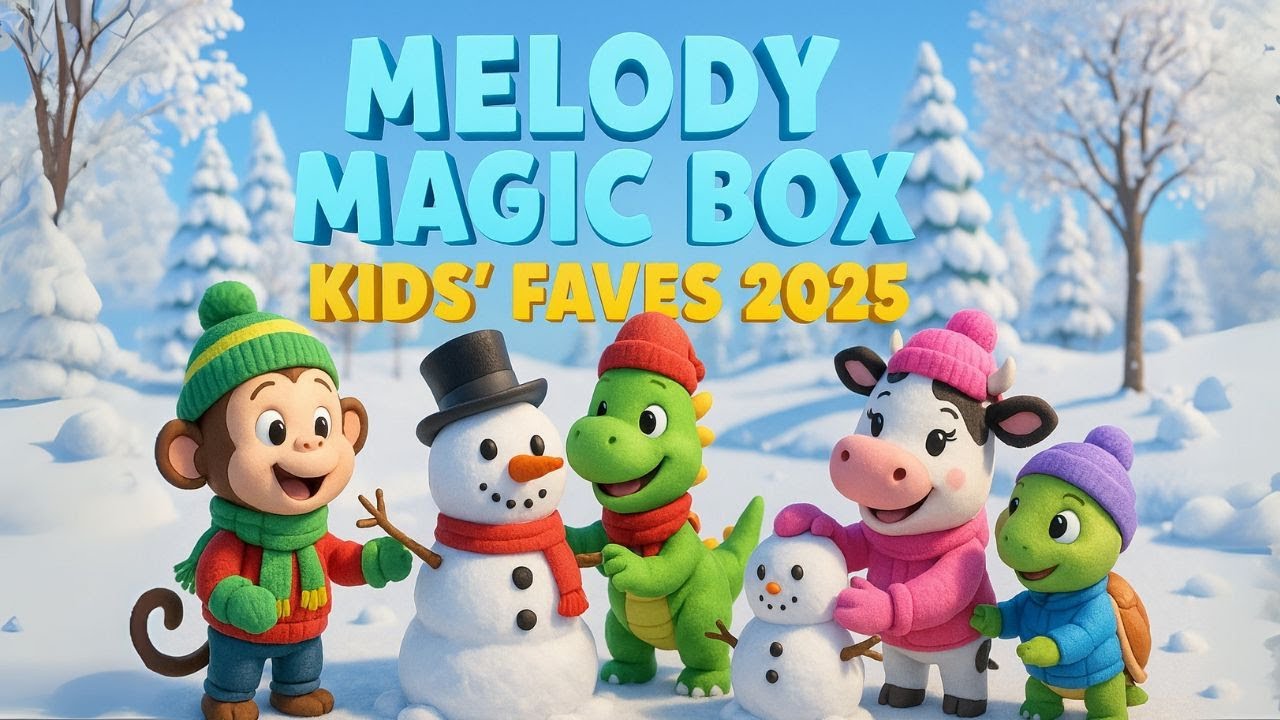 Melody Magic Box 🎵 | Favorite Kids Songs 2025 – Fun Music & Sing-Alongs!