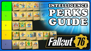 Fallout 76: Perkopedia - Intelligence - Tier List and All Perks Explained. Detailed Guide.