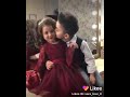 اجمل اطفال يحبون بعضهم الولد يقبل