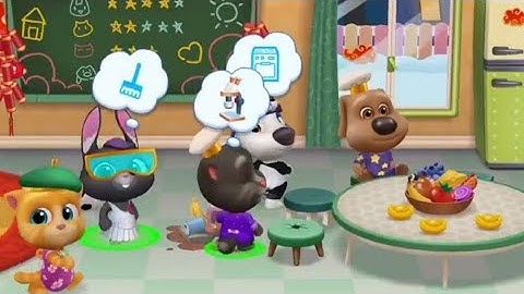 MY TALKING TOM FRIENDS: UP GAMEPLAY 2023 PART 18 ~ IOS, WALKTHROUGH, ANDROID, MOBILE GAME