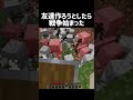 友達作ろうとしたら戦争始まった #shorts #マイクラ #マインクラフト